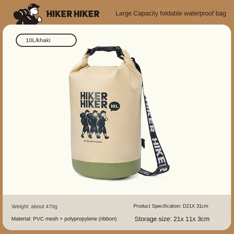 Outdoor Waterproof Backpack for Hiking, Mountaineering, Swimming, and Beach