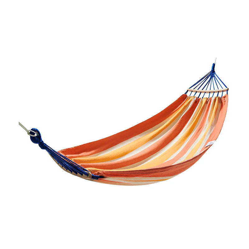 Outdoor Camping Canvas Hammock with Anti-Tipping Design