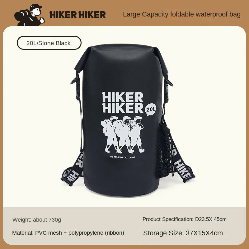 Outdoor Waterproof Backpack for Hiking, Mountaineering, Swimming, and Beach