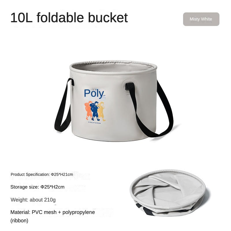 Collapsible Portable Camping Water Bucket