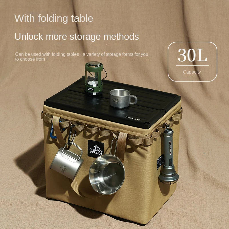Portable Folding Camping Bag: Multi-Functional Tool Storage Box