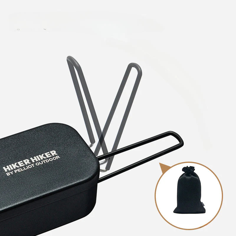 Lightweight Aluminum Alloy Lunch Box, Suitable for Outdoor Cooking