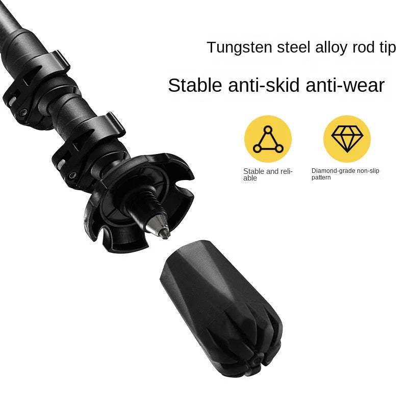 Ultralight Anti-Slip Extendable Carbon Fiber Trekking Pole