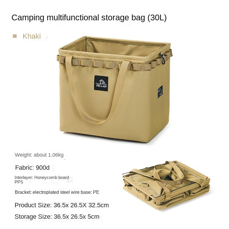 Portable Folding Camping Bag: Multi-Functional Tool Storage Box