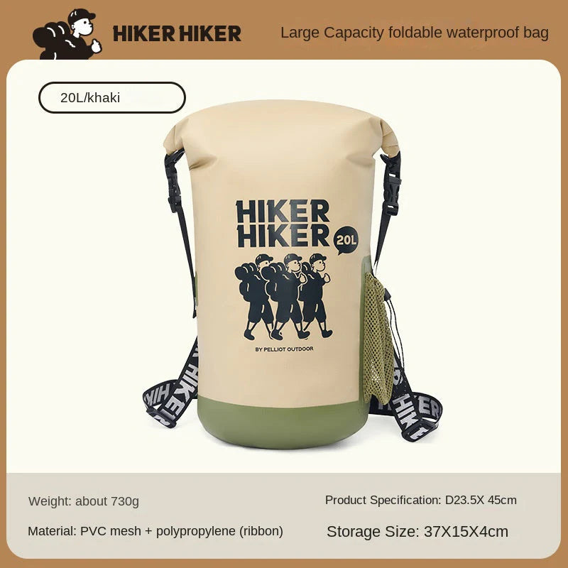 Outdoor Waterproof Backpack for Hiking, Mountaineering, Swimming, and Beach
