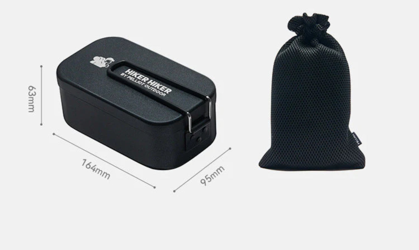 Lightweight Aluminum Alloy Lunch Box, Suitable for Outdoor Cooking