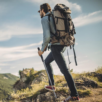 New Enhanced Useful Trekking Pole Moutaineering poles, Retractable