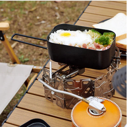 Lightweight Aluminum Alloy Lunch Box, Suitable for Outdoor Cooking
