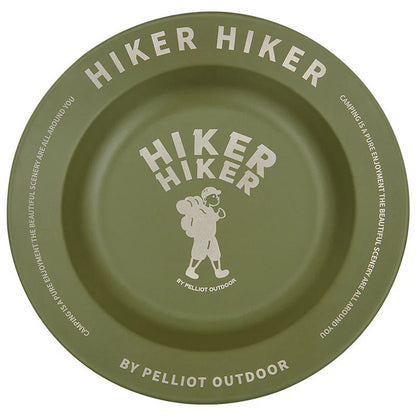 Outdoor Camping Stainless Steel Plate: Lightweight and Portable