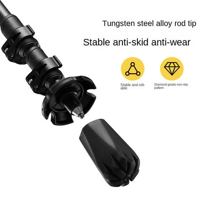 Ultralight Anti-Slip Extendable Carbon Fiber Trekking Pole