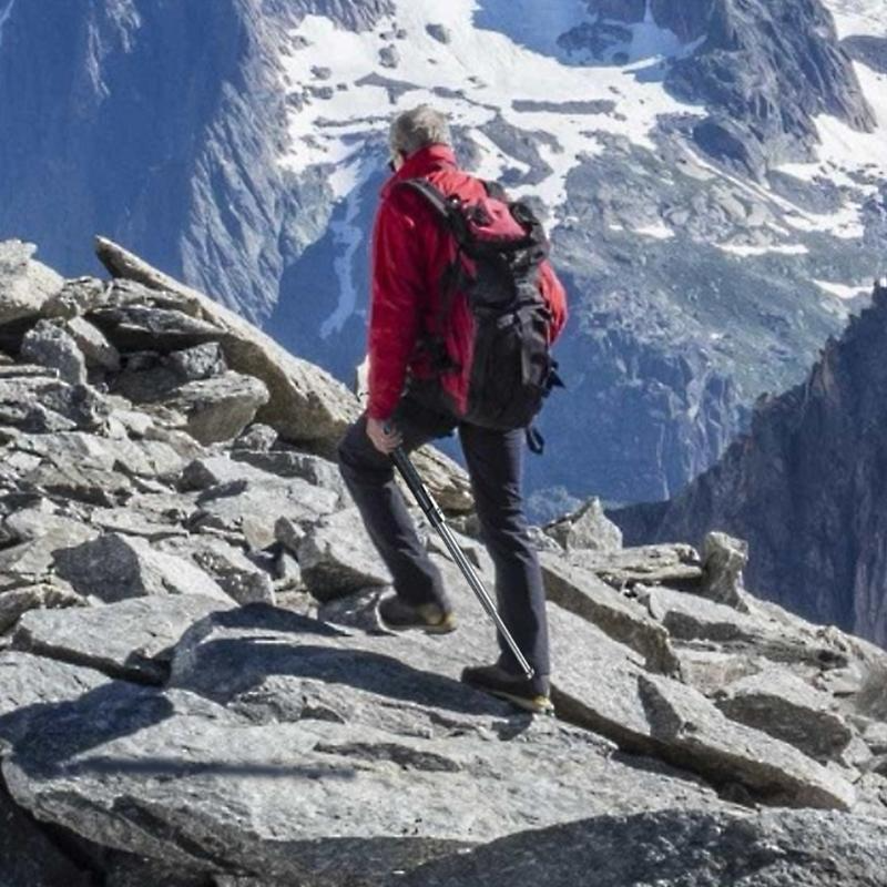 New Enhanced Useful Trekking Pole Moutaineering poles, Retractable