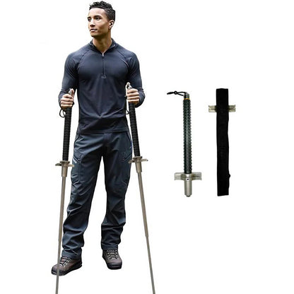 Ultra Strong Trekking, Walking, and Hiking Poles，Hiking Sticks,Outdoor products,vehicle-mounted multi-purpose hiking sticks,Enhanced Trekking Poles,Retractable tool Upgraded Version hiking poles Ultra Durable