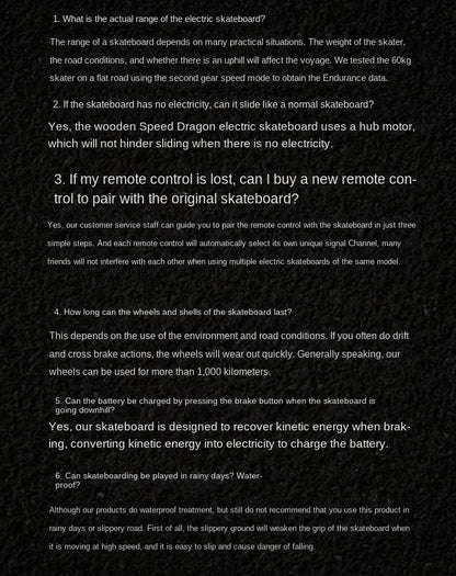 Wooden Speed Dragon Electric Skateboard Four-Wheel Beginner Electric Scooter Adult Skateboard Remote Control Scooter Dog Walking Artifact